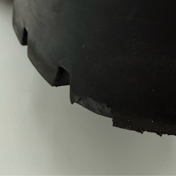 Steve Madden Barclay Black Leather Pull On Rounded Toe Chunky Ankle Boot Size 8 - Picture 14 of 16